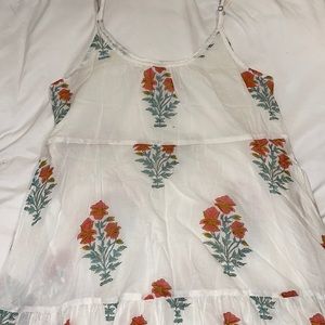 Roller Rabbit women’s size L spaghetti strap maxi dress.